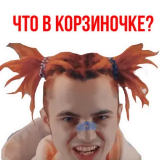 🤣 ЧТО В КОРЗИНОЧКЕ? telegram sticker