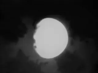 😱 lua, noite, céu, nuvens telegram sticker