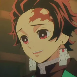 🌊 Tanjiro Kamado Demon Slayer Anime, Demon Slayer, Tanjiro, Manga, Animasi Jepang telegram sticker