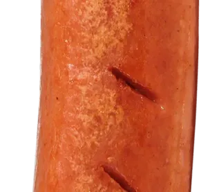 ⚪️ hot-dog, nourriture, saucisse, gros plan, grillé whatsapp sticker