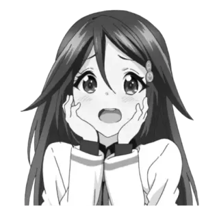 😍 Kokona Haruka Yandere Simulator telegram sticker