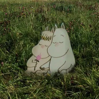 😁 Moomin ムーミン, 漫画, キャラクター, 可愛い, かわいい telegram sticker