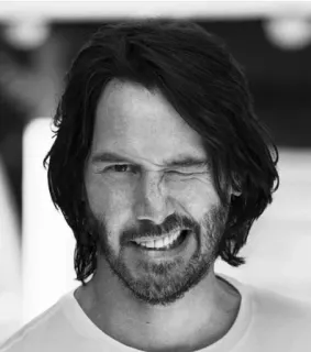 😉 Keanu Reeves Keanu Reeves, Schauspieler, Porträt, Promi, Mann telegram sticker