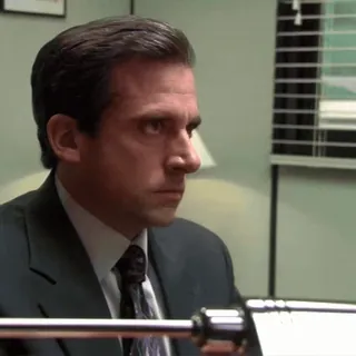 😤 Michael Scott The Office michael scott, the office, nbc, comedy, tv show, office telegram sticker