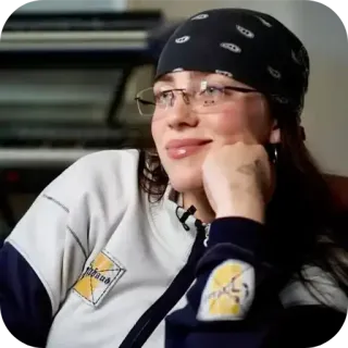 😍 Billie Eilish telegram sticker