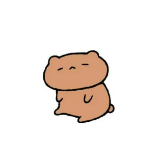 🎏 cartone animato, orso, carino, animale, adesivo telegram sticker