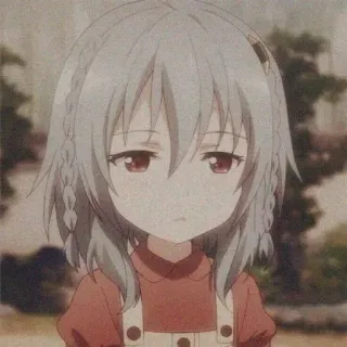 ⚜ Anime, Garota, Criança, Fofo/a, Mangá whatsapp sticker