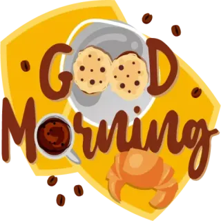 Good Morning 5 telegram stickers