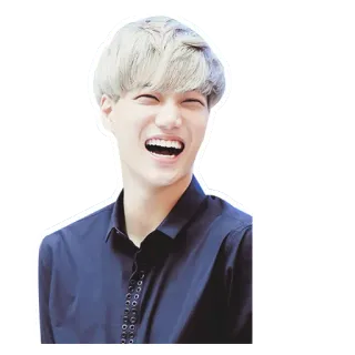 🕶 persona, uomo, sorriso, felice, allegro telegram sticker