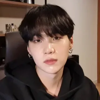 🌻 man, kpop, suga, selfie, portrait telegram sticker