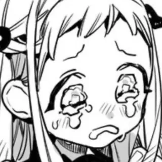 🥬 Anime, Manga, Pleurs, Triste, Larmes, Émotionnel telegram sticker