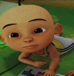 🏴 Upin Upin & Ipin Kartun, Karakter, Upin, Ipin telegram sticker