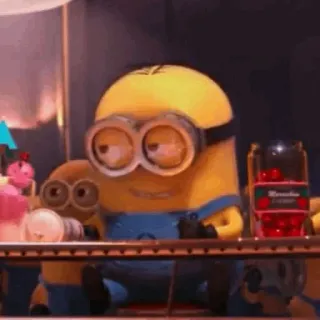 🍌 Minion Minion, Ich Einfach Unverbesserlich, Cartoon, Lustig, Animation telegram sticker