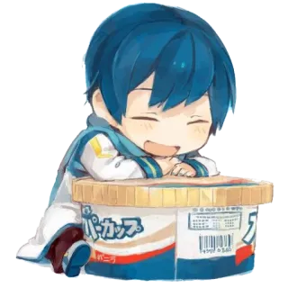 😄 パカップ
バニラ Anime, Chibi, Kem, Kawaii, Dễ thương telegram sticker