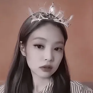 🫀 Jennie Jennie, K-pop, cantora, idol, coroa, linda telegram sticker
