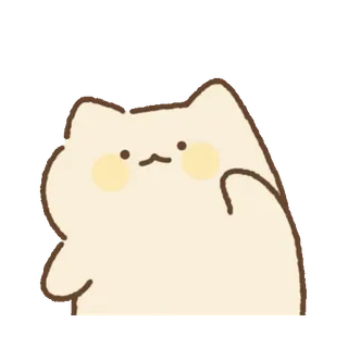 💬 cat, cute, animal, sticker, kawaii whatsapp sticker