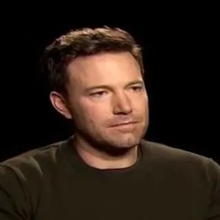 ⭐️ Ben Affleck Ben Affleck, Schauspieler, Porträt, Promi telegram sticker