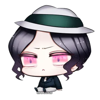 😠 @HAWKS Anime, Manga, Cartoon, Figur, Illustration whatsapp sticker