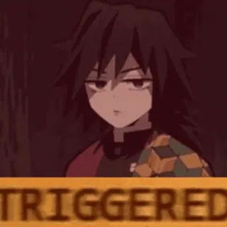 😡 TRIGGERED trigger, mème, drôle, réaction, animé telegram sticker