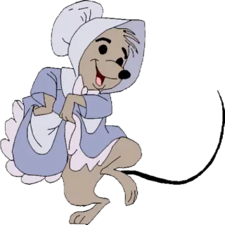 💃 animal, ratón, dibujos animados, animado, personaje telegram sticker