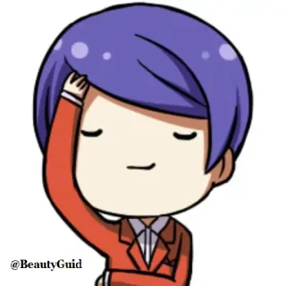 🤦 @BeautyGuid cartoon, avatar, character, boy, illustration telegram sticker