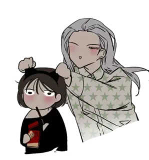 👊 Anime, Personnages, Dessin animé, Illustration whatsapp sticker