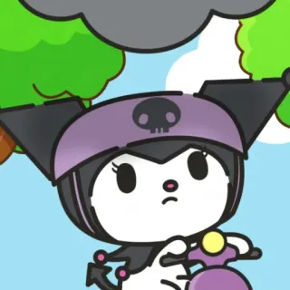 KUROMI ★ @floobiee telegram stickers