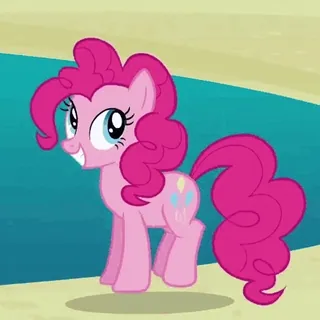 π Pinkie Pie My Little Pony: Friendship is Magic whatsapp sticker