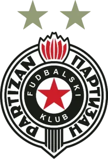 🇷🇸 PARTIZAN FUDBALSKI KLUB ПАРТИЗАН ФУДБАЛСКИ КЛУБ 足球, 球队, 贝尔格莱德游击队, 俱乐部, 足球, 体育 telegram sticker