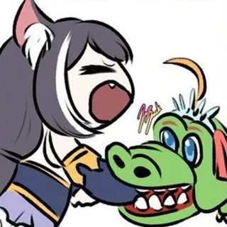 😫 Аниме, Мультфильмы, Персонажи, Стикер whatsapp sticker