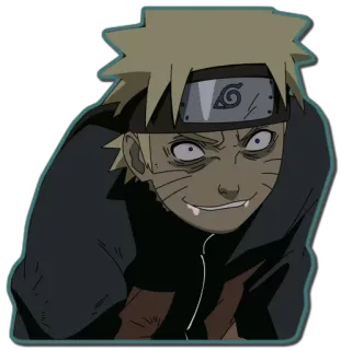 😈 Naruto Uzumaki Naruto 나루토, 애니메이션, 만화, 우즈마키, 닌자 telegram sticker