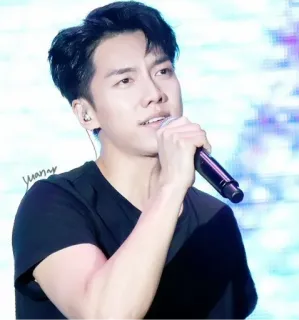 👍 Lee Seung-gi Корейская знаменитость, Певец, Актер, Артист, K-pop whatsapp sticker