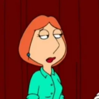 🙃 Lois Griffin Family Guy Cartoon, Animation, Family Guy, Lois Griffin telegram sticker
