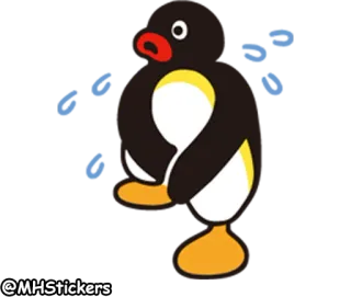 😥 Pingu ペンギン, 漫画, 動物, アニメ telegram sticker