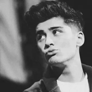 🖇 Zayn Malik 泽恩·马利克, 音乐家, 歌手, 单向乐队, 名人, 肖像 telegram sticker