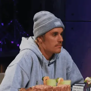 🎐 COW BLOOD & PORK TONGUE food, drink, Justin Bieber, celebrity telegram sticker