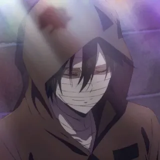 🖤 Isaac Foster Angels of Death Anime, Horor, Isaac Foster, Angels of Death, Zack, Darah telegram sticker