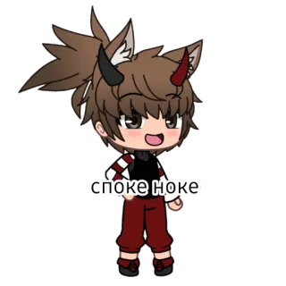 🤪 spoke hoke Kartun, Anime, Karakter, Seni digital telegram sticker