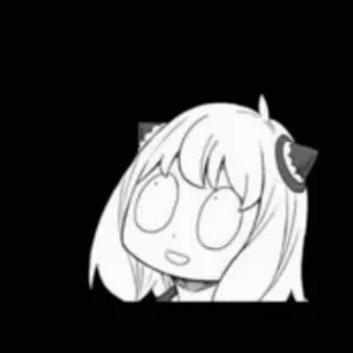 😳 Anya Forger Spy x Family Anime, Cartoni animati, Manga, Spy x Family, Anya Forger telegram sticker