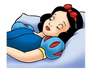 Snow White @tikelku telegram stickers