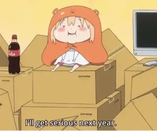Umaru Doma ( L ) telegram stickers