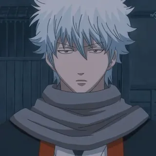 Sakata gintoki`@stickermonths telegram stickers