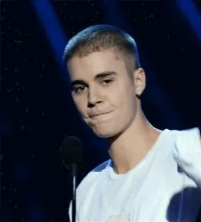 😐 Justin Bieber musicista, cantante, pop star, celebrità, Justin Bieber telegram sticker