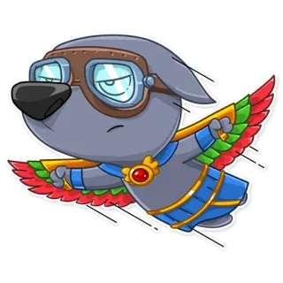 Anpu the Archaeologist telegram stickers