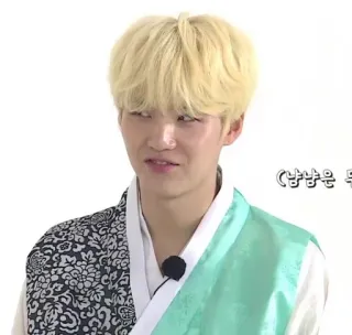 😏 남남은 portrait, man, korean, traditional clothing telegram sticker