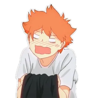 😳 Hinata Shoyo Haikyuu!! Anime, Hinata, Haikyuu, Personaje, Dibujos animados, Voleibol, Shonen telegram sticker