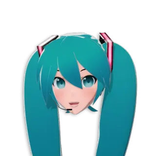 VR Shiteyanyo telegram stickers