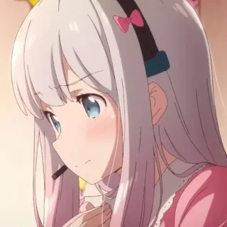 ❤️ Anime, Garota, Fofa, Desenho animado, Personagem, Mangá whatsapp sticker