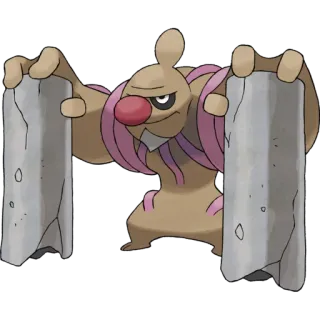 🐉 Probopass pokemon, video game, cartoon telegram sticker