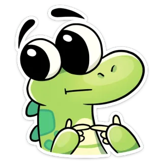 🥺 dinosaur, cartoon, animal, reptile, cute, funny, meme, suspicious whatsapp sticker